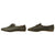 Original Unissued WWII German Issue 1943 dated ”Laufschuhe” Running Shoes - RBN Numbered Original Items