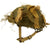 Original WWII British MKII Named Paratrooper Helmet with Net and Scrim - Dated 1944 Original Items