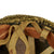 Original WWII British MKII Named Paratrooper Helmet with Net and Scrim - Dated 1944 Original Items