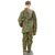 Original Cold War East German Unissued M58 Flachentarn “Blumentarn” Camouflage Uniform - Cap, Smock, and Trousers (Size Large) Original Items