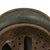 Original German WWII M40 Single Decal Luftwaffe Helmet with Period Replaced Italian Liner - marked SE62 Original Items