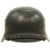Original German WWII M35 Single Decal Luftwaffe Steel Helmet with 53cm Liner - SE60 Original Items