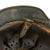 Original German WWII M35 Single Decal Luftwaffe Steel Helmet with 53cm Liner - SE60 Original Items
