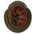 Original German WWII Service Used M35 Single Decal Army Heer Helmet with 55cm Liner - 62cm Shell Original Items