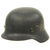Original German WWII 1938 dated Luftwaffe M35 Double Decal Steel Helmet with 56cm Liner - marked ET64 Original Items