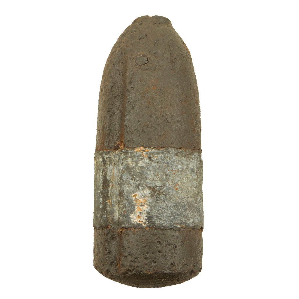 Original U.S. Civil War Federal 3-Inch Hotchkiss Cutaway Shell with Fuse Adapter - Recovered Winchester Virginia Original Items