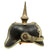 Original German WWI Bavarian Model 1895 Infantry Officers Pickelhaube Original Items