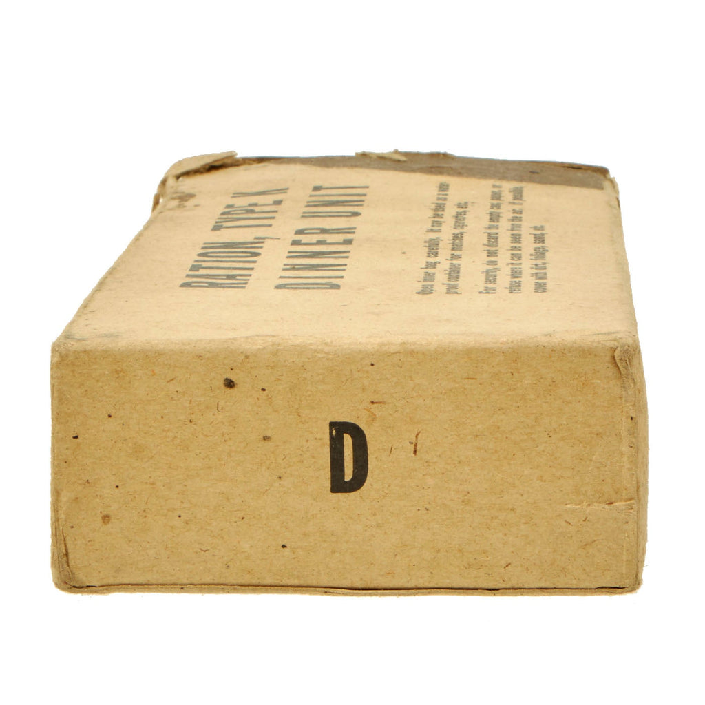 K Ration Dinner Original U.S. WWII Early War Unissued K-Ration Dinner Unit by Patten F ...