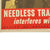 Original WWII U.S. Propaganda Poster - Is Your Trip Necessary? - OWI Poster No. 73 Original Items