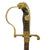 Original German WWII Army Officers Lion Head Sword by "Siegfried" E. Pack & Söhne of Solingen with Scabbard Original Items