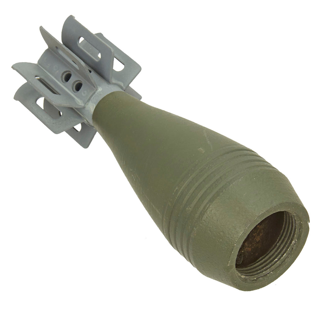 Original U.S. Korean War M49A2 60mm Deactivated Mortar Round dated 1953 - Inert Original Items