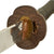 Original WWII Japanese Army Civilian Shin-Gunto Katana Sword by KANEYOSHI with Leather Covered Scabbard Original Items