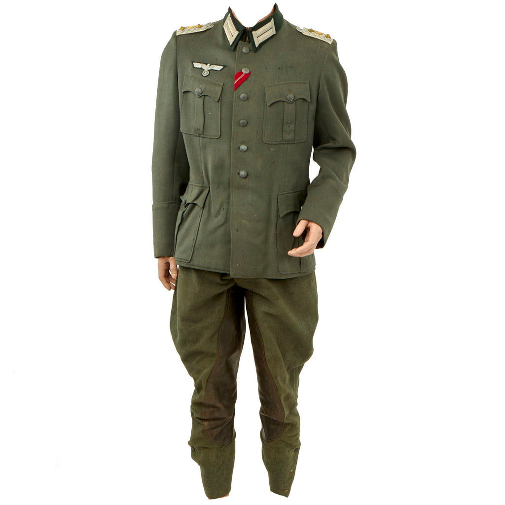 WWII German Infantry Colonel's Field Tunic w/ Breeches Original Items