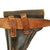 Original German WWII 1943 dated Black P.38 Softshell Breakaway Holster with Double-Claw Officer’s Belt Original Items