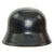 Original German WWII M34 Civic Police Single Decal Steel Helmet - Size 56 Original Items