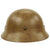 Original Japanese WWII Late War Last Ditch Type 92 Army Combat Helmet with Liner and Chinstrap - Tetsubo Original Items