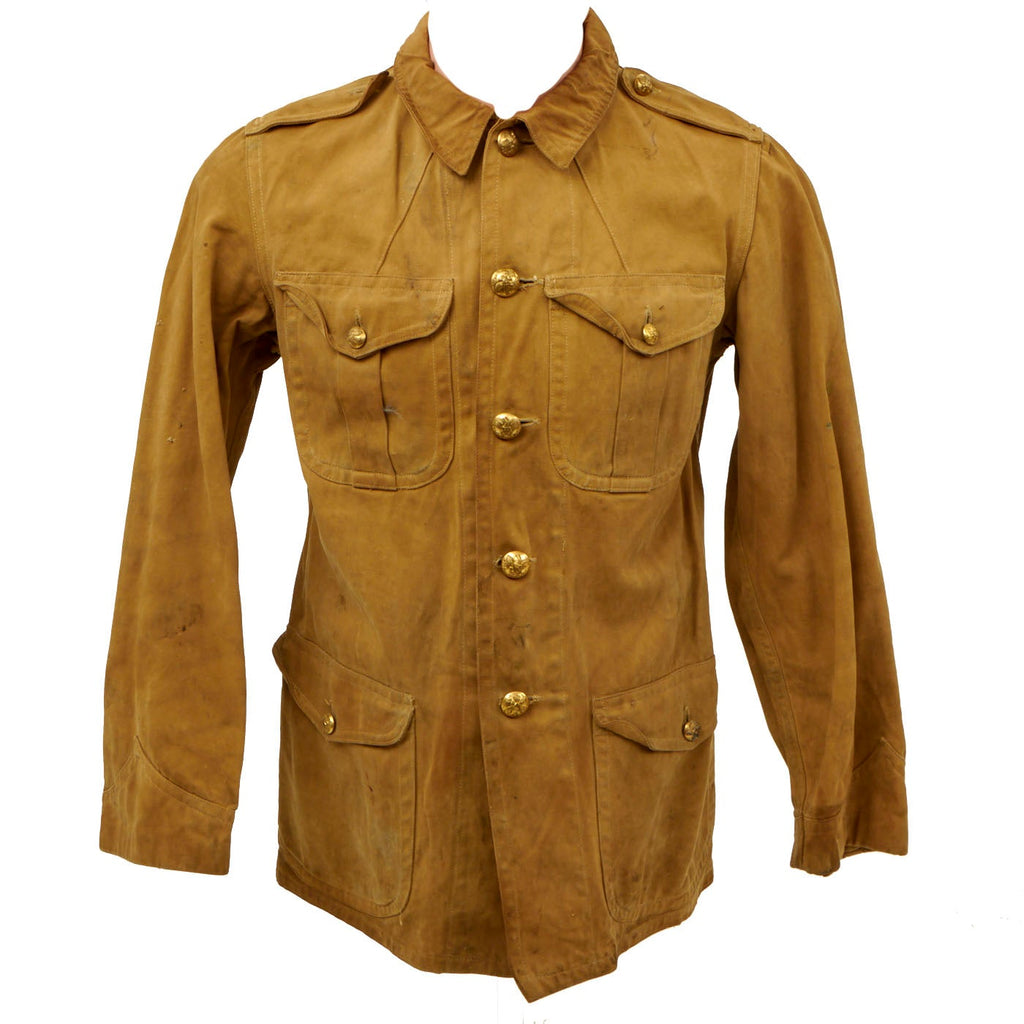 Original U.S. Spanish American War 1895 Pattern U.S. Army Tropical Khaki Uniform Top Original Items