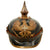 Original WWI Imperial German Prussian M1895 Landwehr Reserve Infantry EM NCO Pickelhaube Spiked Helmet Original Items