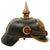 Original WWI Imperial German Prussian M1895 Landwehr Reserve Infantry EM NCO Pickelhaube Spiked Helmet Original Items