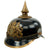 Original German WWI Bavarian Model 1914 Tin Plate Pickelhaube Helmet - Eisenblech Ersatz-Helme - Manufactured by Bing of Nurnberg Original Items