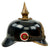 Original German WWI Bavarian Model 1914 Tin Plate Pickelhaube Helmet - Eisenblech Ersatz-Helme - Manufactured by Bing of Nurnberg Original Items