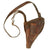 Original WWI French Model 1892 Lebel Revolver Leather Clamshell Holster with Cross Strap Original Items