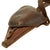 Original WWI French Model 1892 Lebel Revolver Leather Clamshell Holster with Cross Strap Original Items
