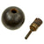 Original French WWI Model 1914 Bracelet Ball Hand Grenade with Fuse & Pull Ring - Inert Original Items