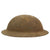 Original U.S. WWI M1917 Doughboy Helmet with Painted British 1st Division Insignia and Holes for Wilmer Eye Shields Original Items