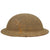 Original U.S. WWI M1917 Doughboy Helmet with Painted British 1st Division Insignia and Holes for Wilmer Eye Shields Original Items