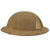Original U.S. WWI M1917 Doughboy Helmet with Painted British 1st Division Insignia and Holes for Wilmer Eye Shields Original Items