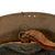Original U.S. WWI M1917 Doughboy Helmet with Painted British 1st Division Insignia and Holes for Wilmer Eye Shields Original Items