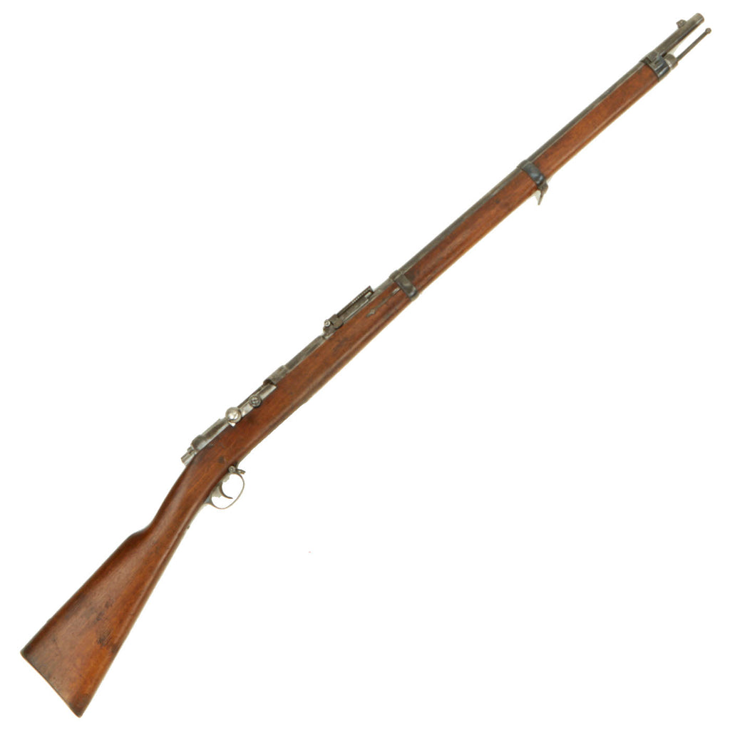 Original Imperial German Garde Regiment Marked Mauser M1871/84 Rifle by Spandau Dated 1887 - Serial 6376 Original Items