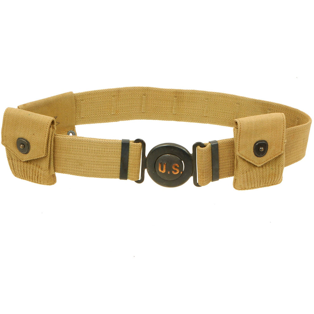 Original Unissued WWI U.S. Army Model 1910 Garrison Belt by Mills - Dated 1917 Original Items