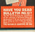 Original U.S. WWII Propaganda Poster - Have You Read Bulletin No.12? by E.H. Baker Original Items