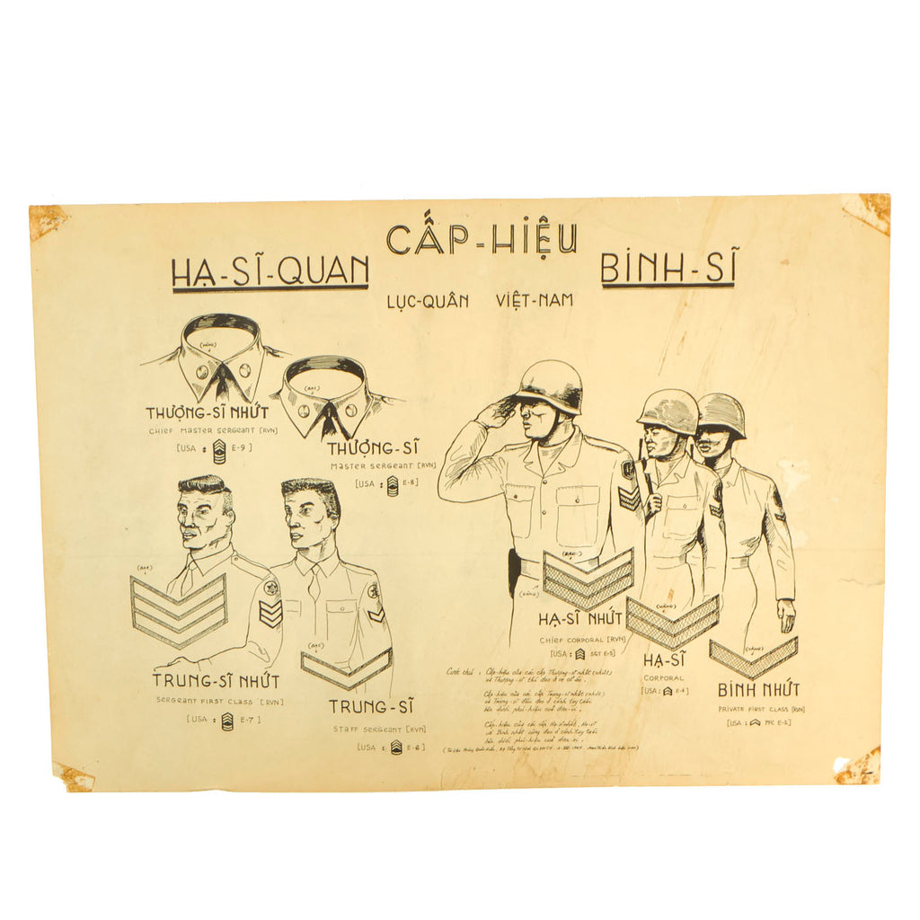 Original Vietnam War Army of the Republic of Vietnam South Vietnamese ...