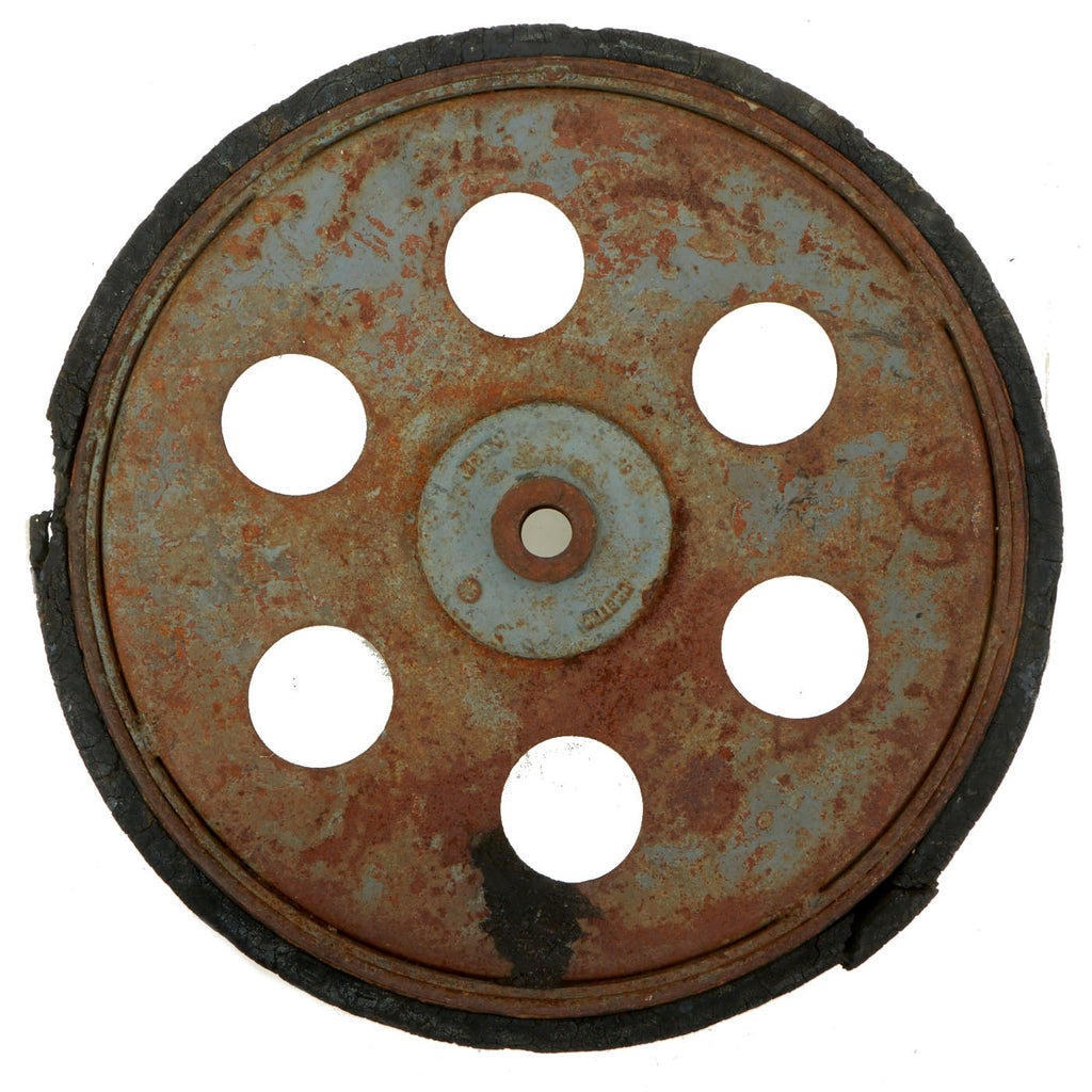 Original German WWII German Army SdKfz 251 Half Track Road Wheel Original Items