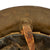 Original U.S. WWI M1917 7th Infantry Division Doughboy Helmet with Textured Camouflage Paint Original Items