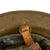 Original U.S. WWI M1917 7th Infantry Division Doughboy Helmet with Textured Camouflage Paint Original Items