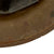 Original U.S. WWI M1917 7th Infantry Division Doughboy Helmet with Textured Camouflage Paint Original Items