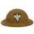 Original U.S. WWI Named District of Paris AEF Officer’s Fleur-De-Lis M1917 Doughboy Helmet (Size 7) - 1st Lieutenant J.W. Goodsell, Replenishment Company Original Items