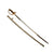 Original WWII Imperial Japanese Army Type 19 Kyu-Gunto Long Nickel Plated Parade Sword with Scabbard Original Items