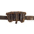 Original German WWII Army (Heer) Field Gear Set: Belt, Buckle, 98k Bayonet, Frog, and Ammo Pouches Original Items