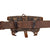 Original German WWII Army (Heer) Field Gear Set: Belt, Buckle, 98k Bayonet, Frog, and Ammo Pouches Original Items