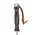 Original U.S. WWII Large EG Waterman E.G.W. Leather Grip Fighting Knife with Scabbard Original Items