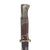 Original German WWII 98k 1941 Dated Bayonet by Weyersberg Kirschbaum & Co. with Scabbard - Matching Serial 7640 Original Items