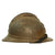 Original WWI French Model 1915 Adrian Helmet For Colonial Artillery Troops-Complete with 1st Pattern Liner and Chinstrap Original Items