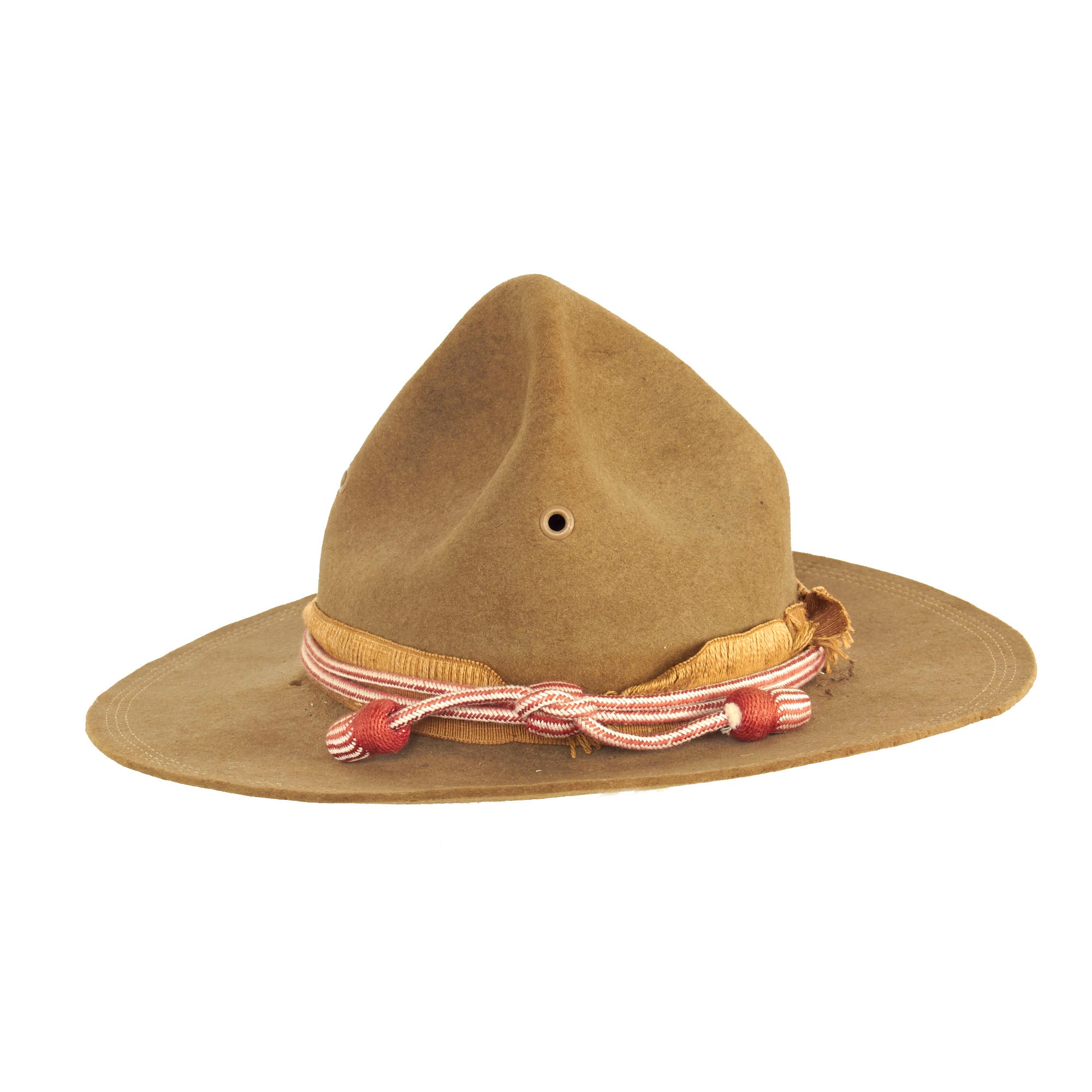 Original WWI US Army M1911 Felt Campaign Hat With Engineers