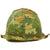 Original U.S. Vietnam M1 Helmet with USMC Camouflage Cover and Firestone Liner Original Items