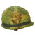 Original U.S. Vietnam M1 Ingersoll Helmet with USMC Camo Cover & Updated WWII Westinghouse Liner Original Items
